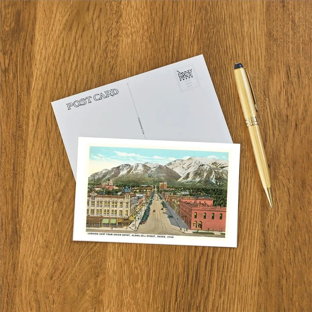 25th Street Ogden Postcard