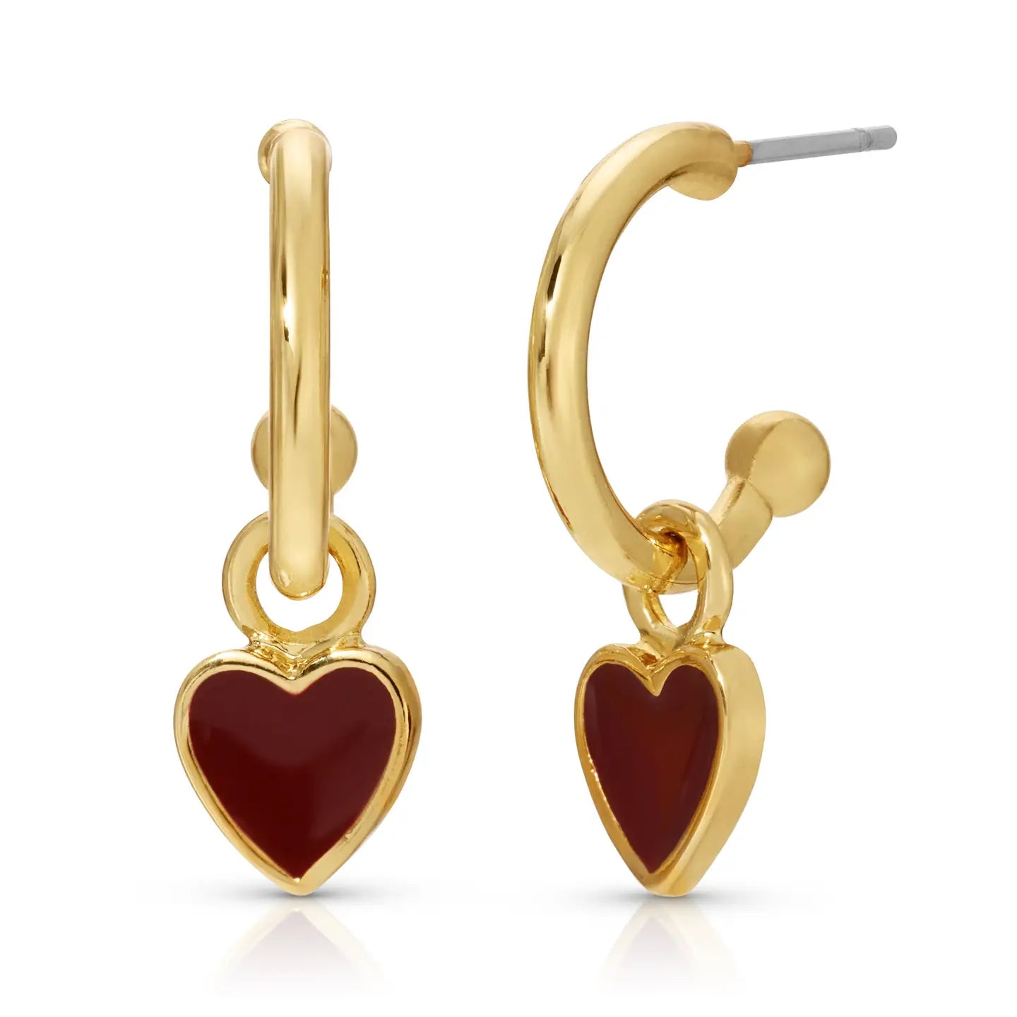 Lucky Feather | Love & Hugs Hoop Earrings
