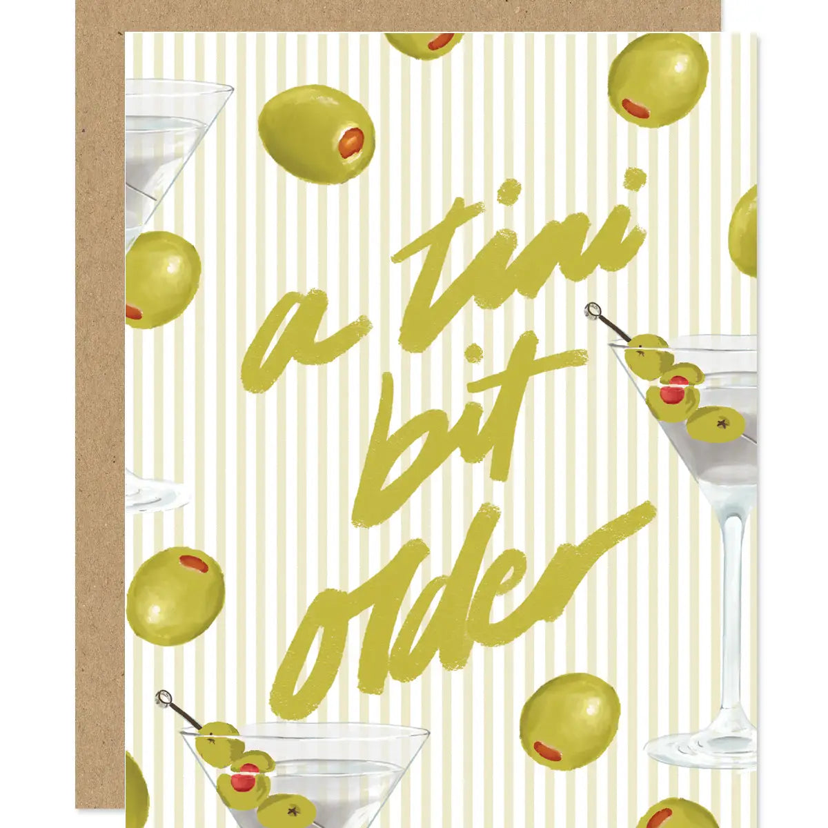 A Tini Bit Older Birthday Card