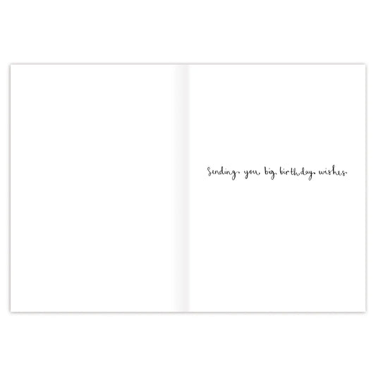 Age Is Irrelephant Elephant Birthday Card