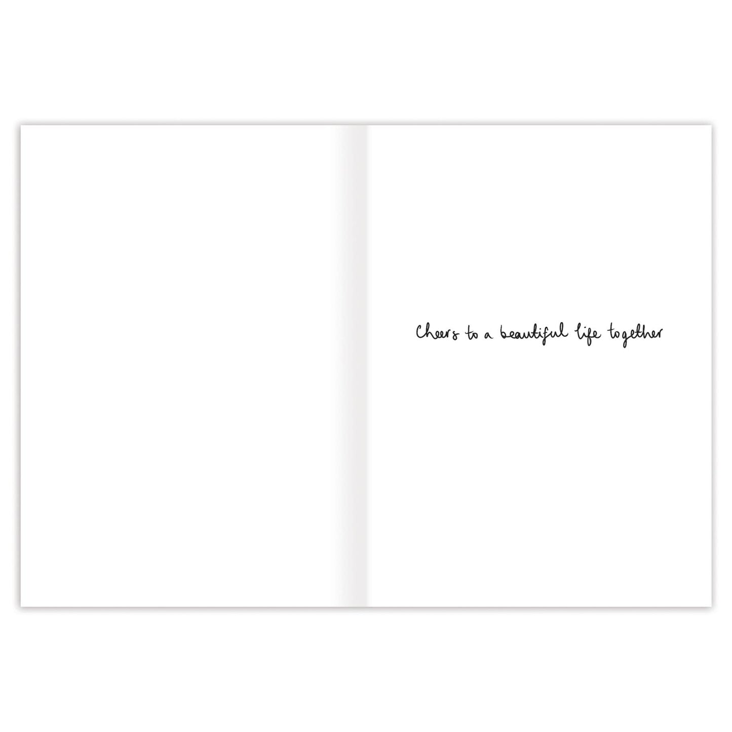 Champagne Anniversary Card