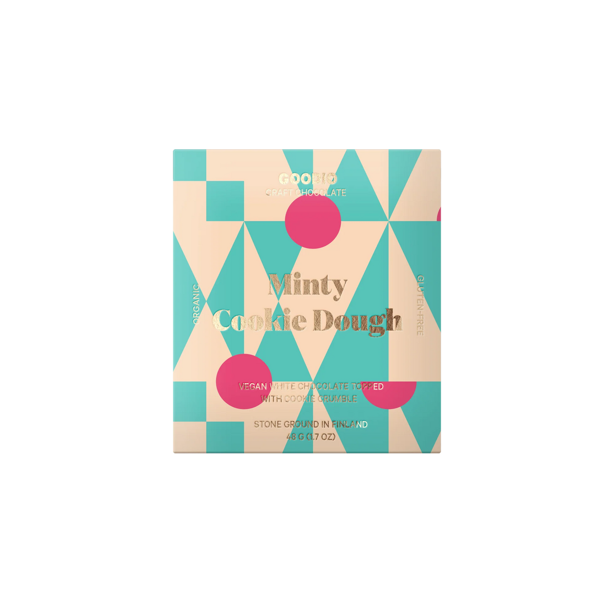Goodio | Minty Cookie Dough White Chocolate, 1.7oz