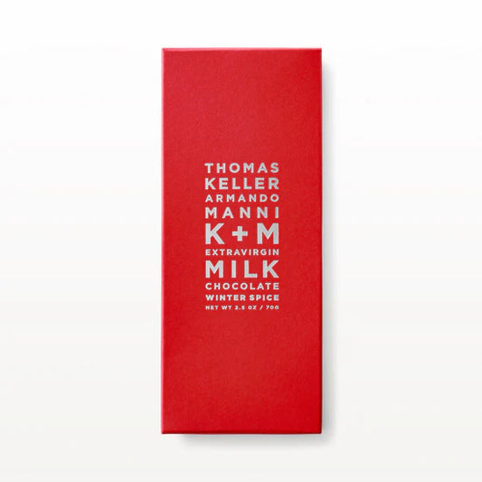 K+M | ExtraVirgin Winter Spice Milk Chocolate