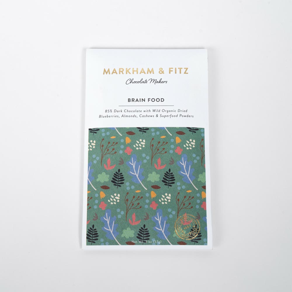 Markham & Fitz | Brain Food 85%, 2oz
