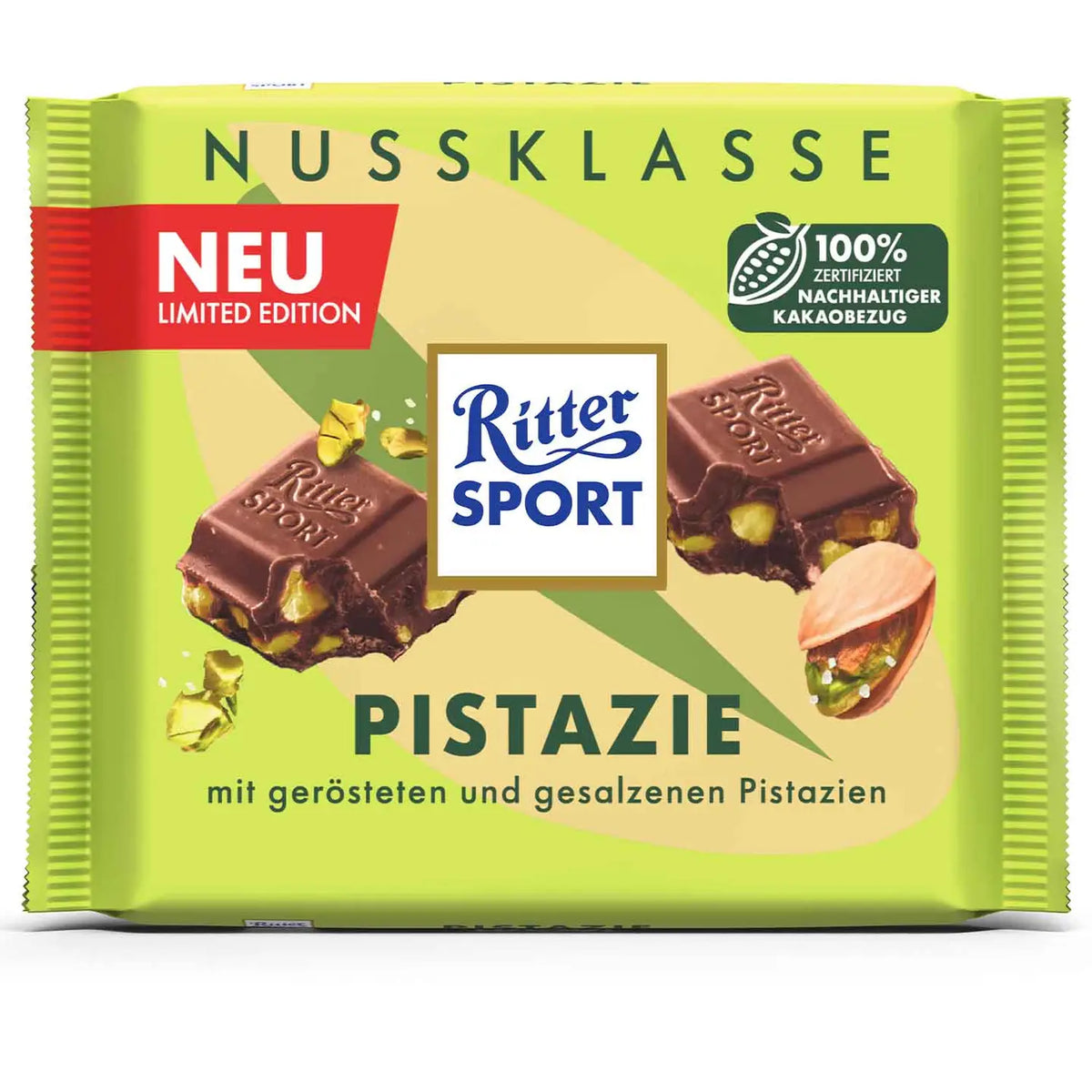 Ritter Sport | Milk Pistachio 100g