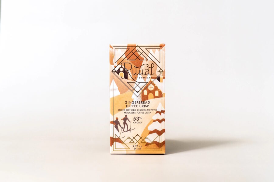 Ritual Gingerbread Toffee Crisp Milk Chocolate Bar 53%