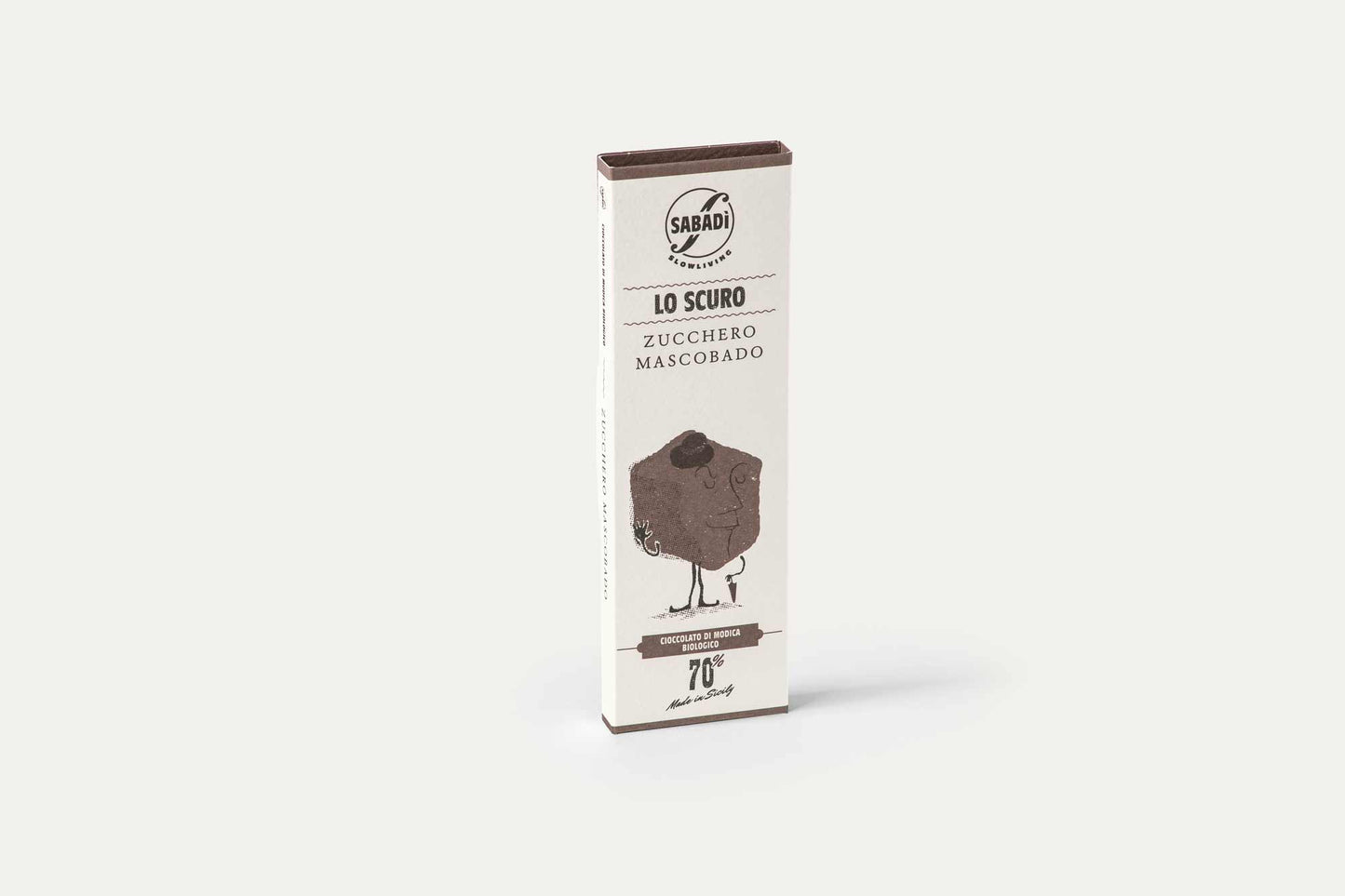 Sabadi | Scuro Organic Modica Chocolate with Mascobado Sugar, 70%