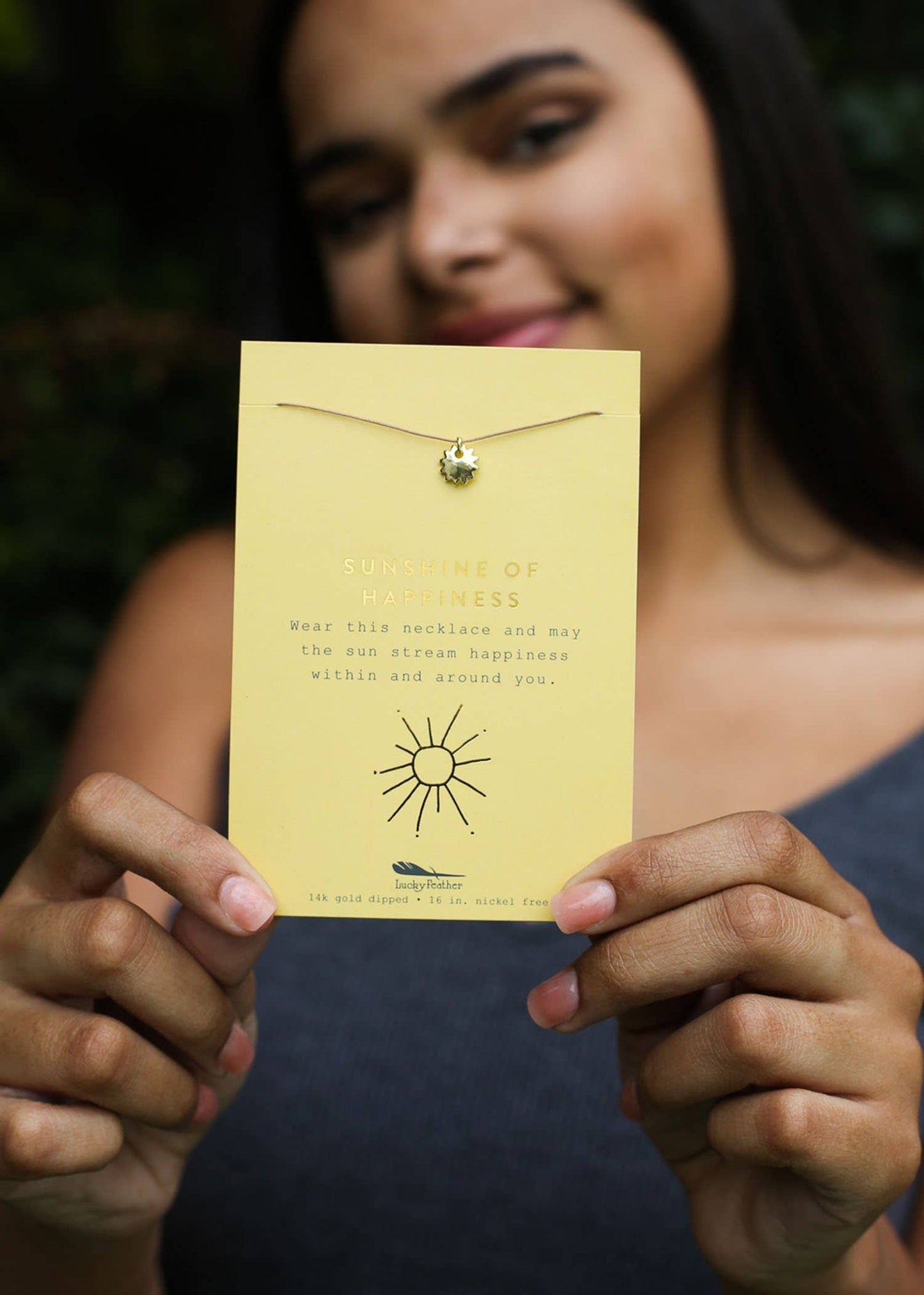Sunshine of Happiness Charm Necklace