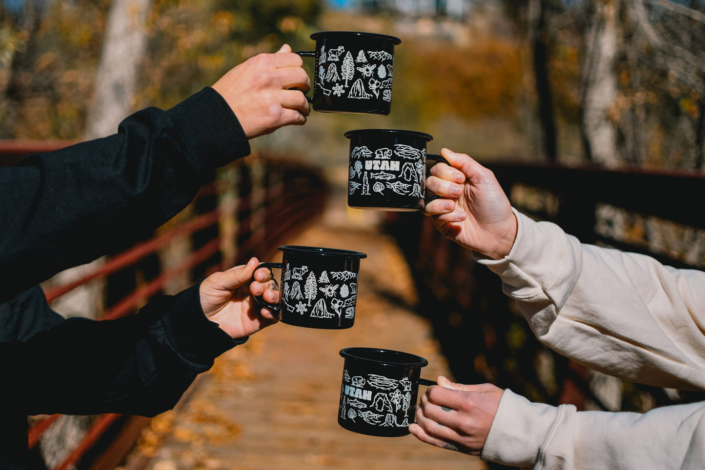 Utah Enamel Mug
