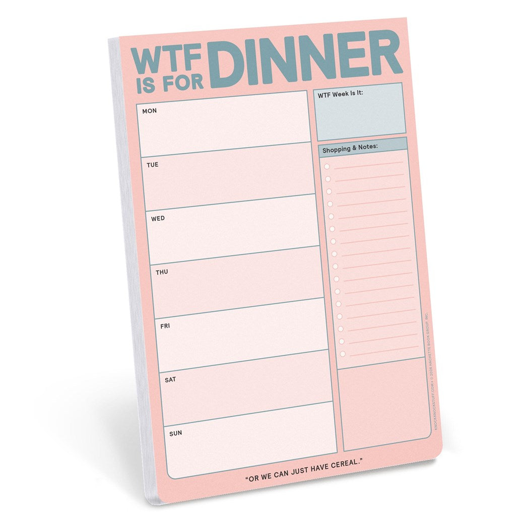 WTF is for Dinner Notepad