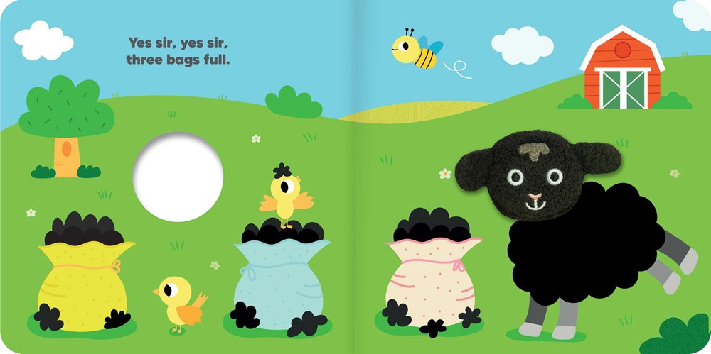 Baa Baa Black Sheep: Finger Puppet Book