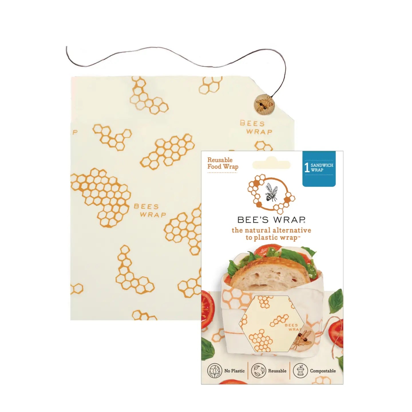 Bee's Wrap Sandwich Wrap