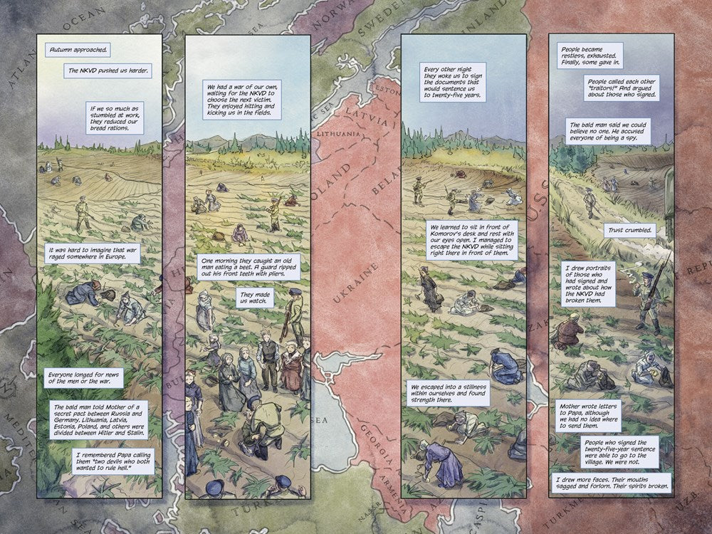 Between Shades of Gray: The Graphic Novel