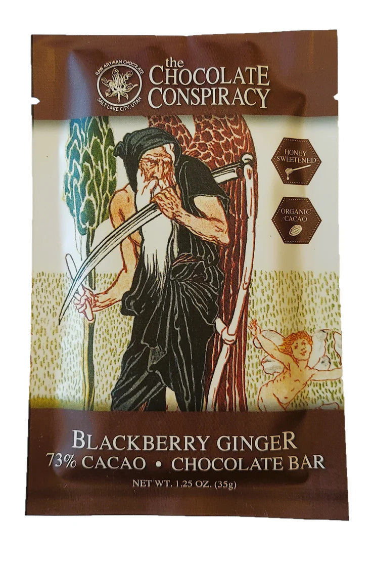 Chocolate Conspiracy Blackberry Ginger Bar