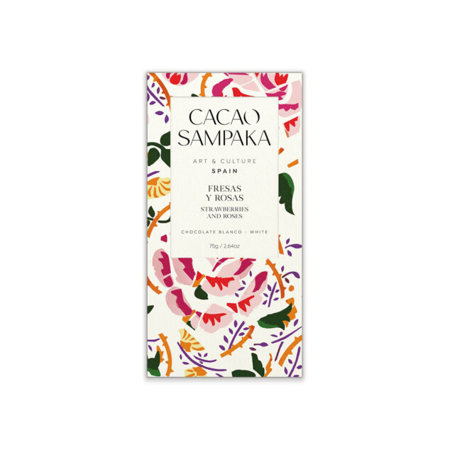 Cacao Sampaka Fresas y Rosas Bar
