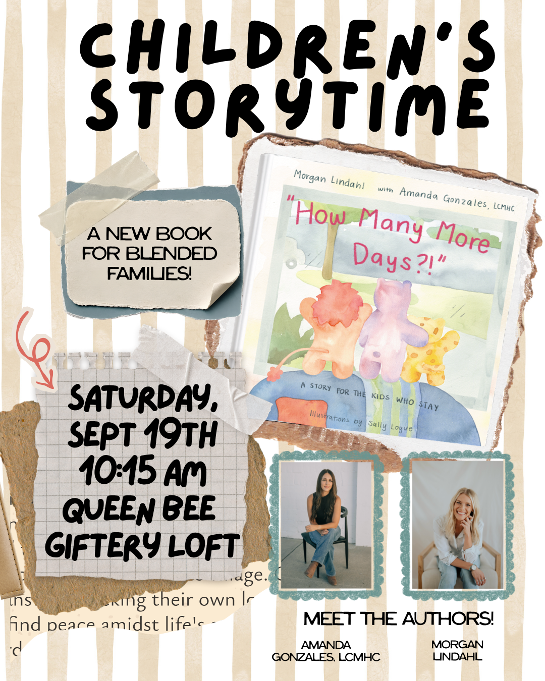SEPTEMBER CHILDREN'S STORYTIME