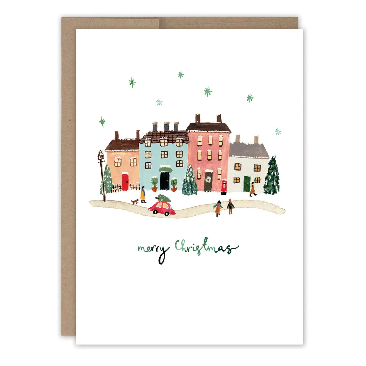 Little Christmas Village Card