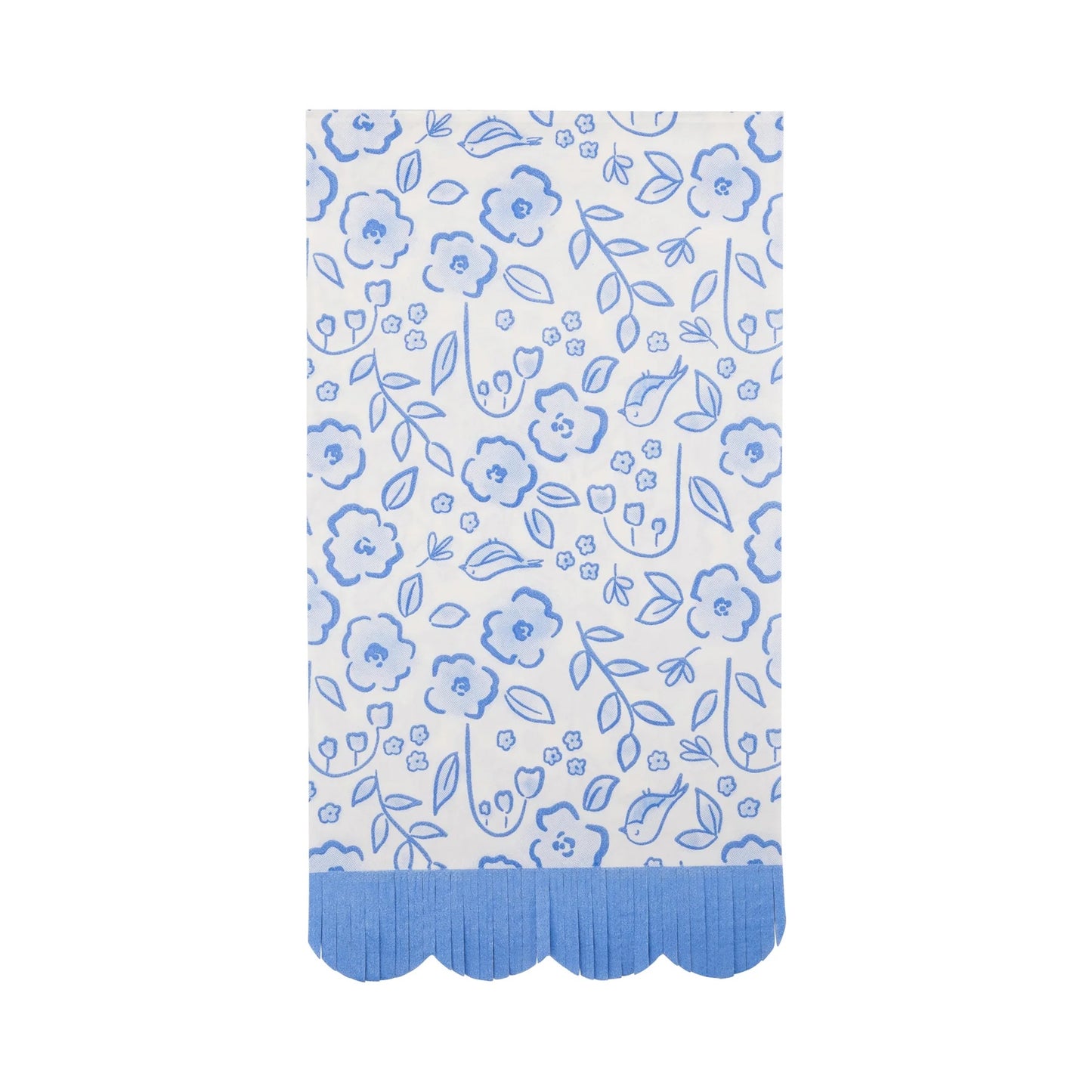Floral Scatter Frindge Guest Napkin