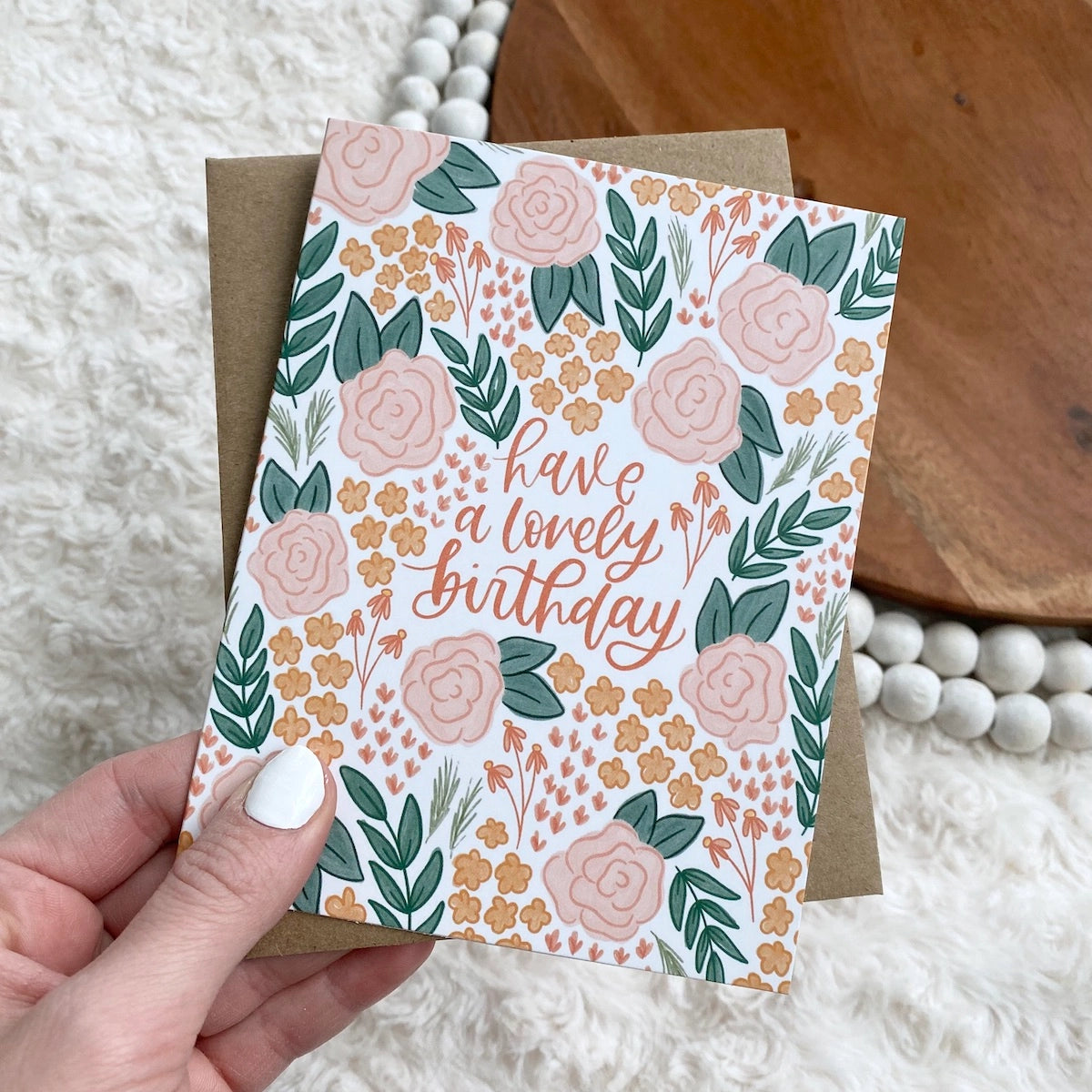 Have a Lovely Birthday Greeting Card