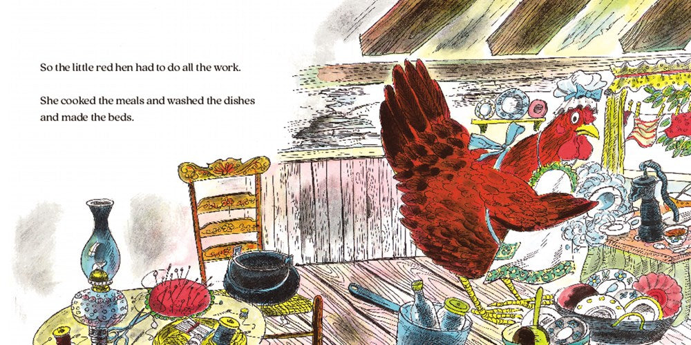 Little Red Hen Board Book
