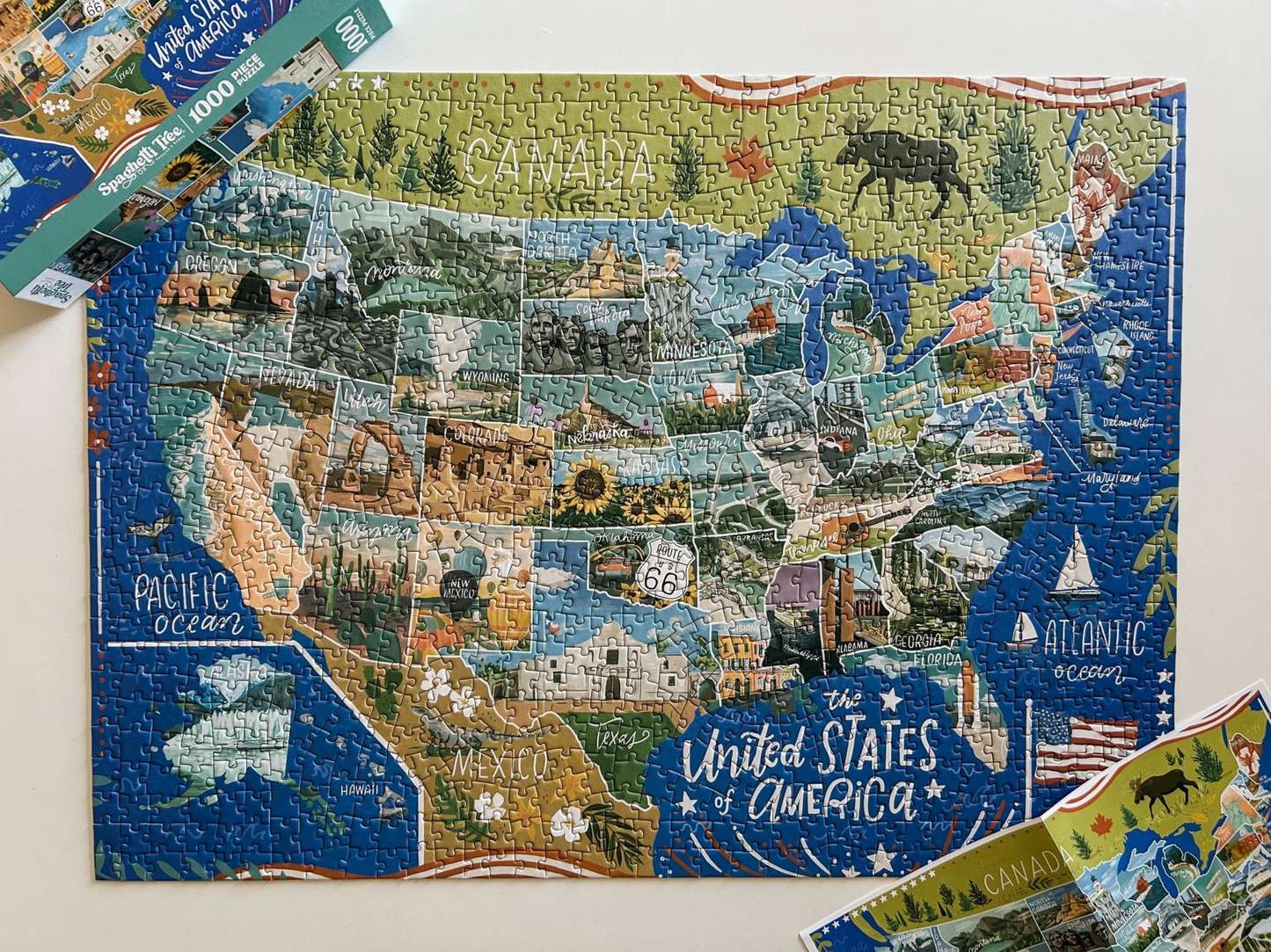 Nifty Fifty 1000-pc Puzzle