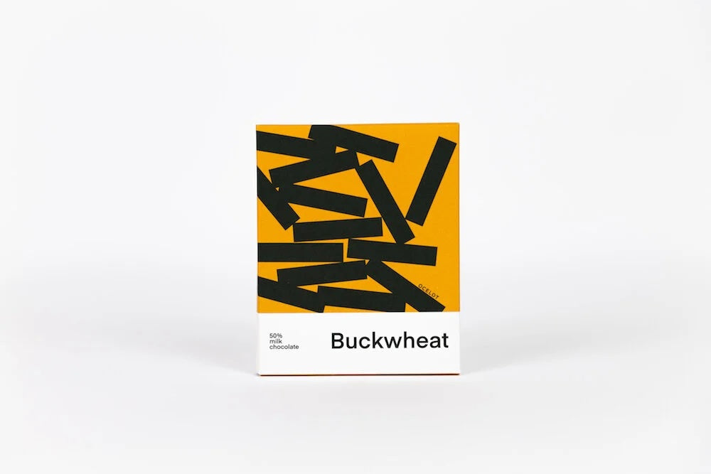 Ocelot Toasted Buckwheat Dark Milk 55% Bar