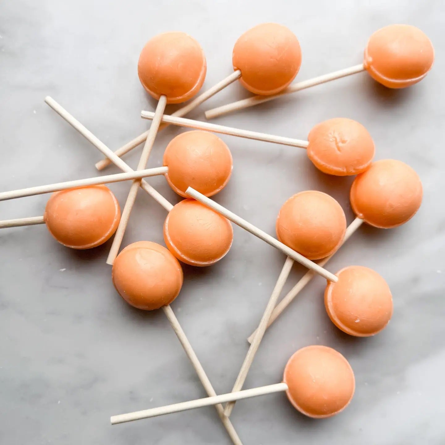 Orange Creamsicle Gourmet Lollipops