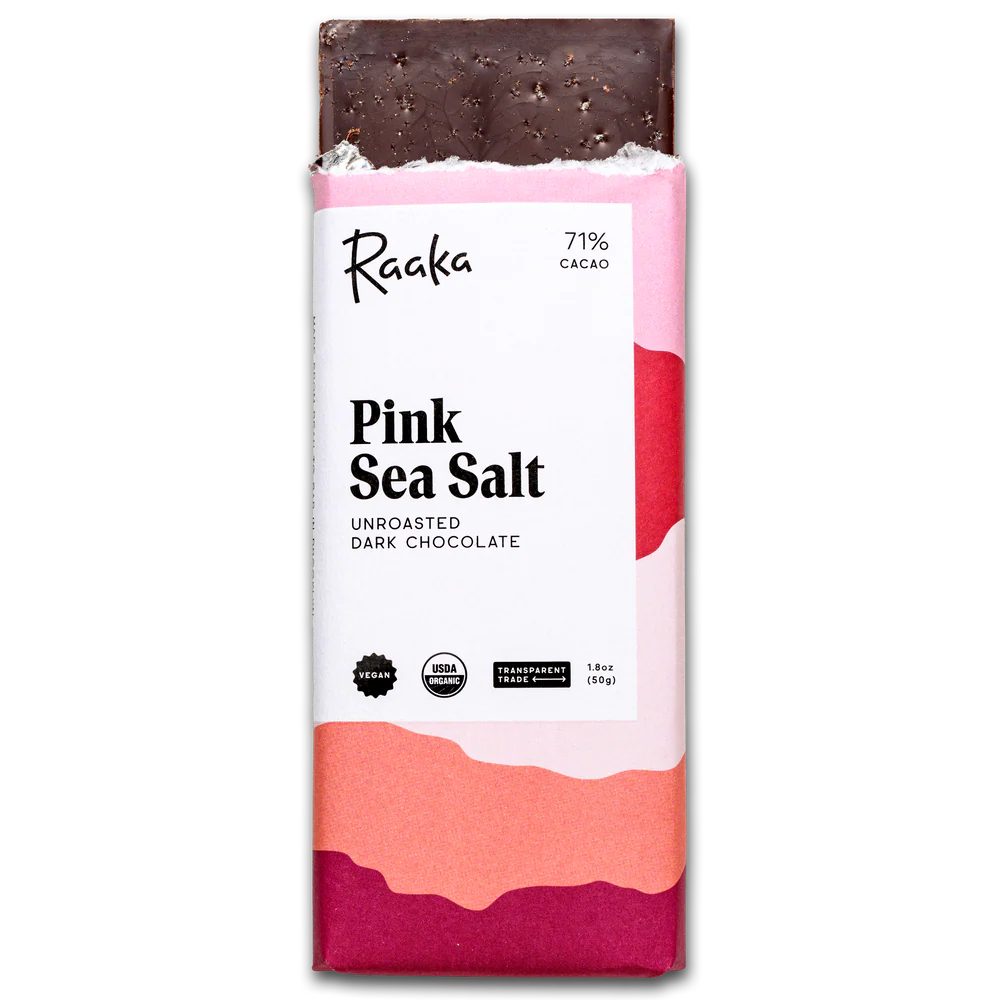 Raaka | Pink Sea Salt 71%, 1.8oz