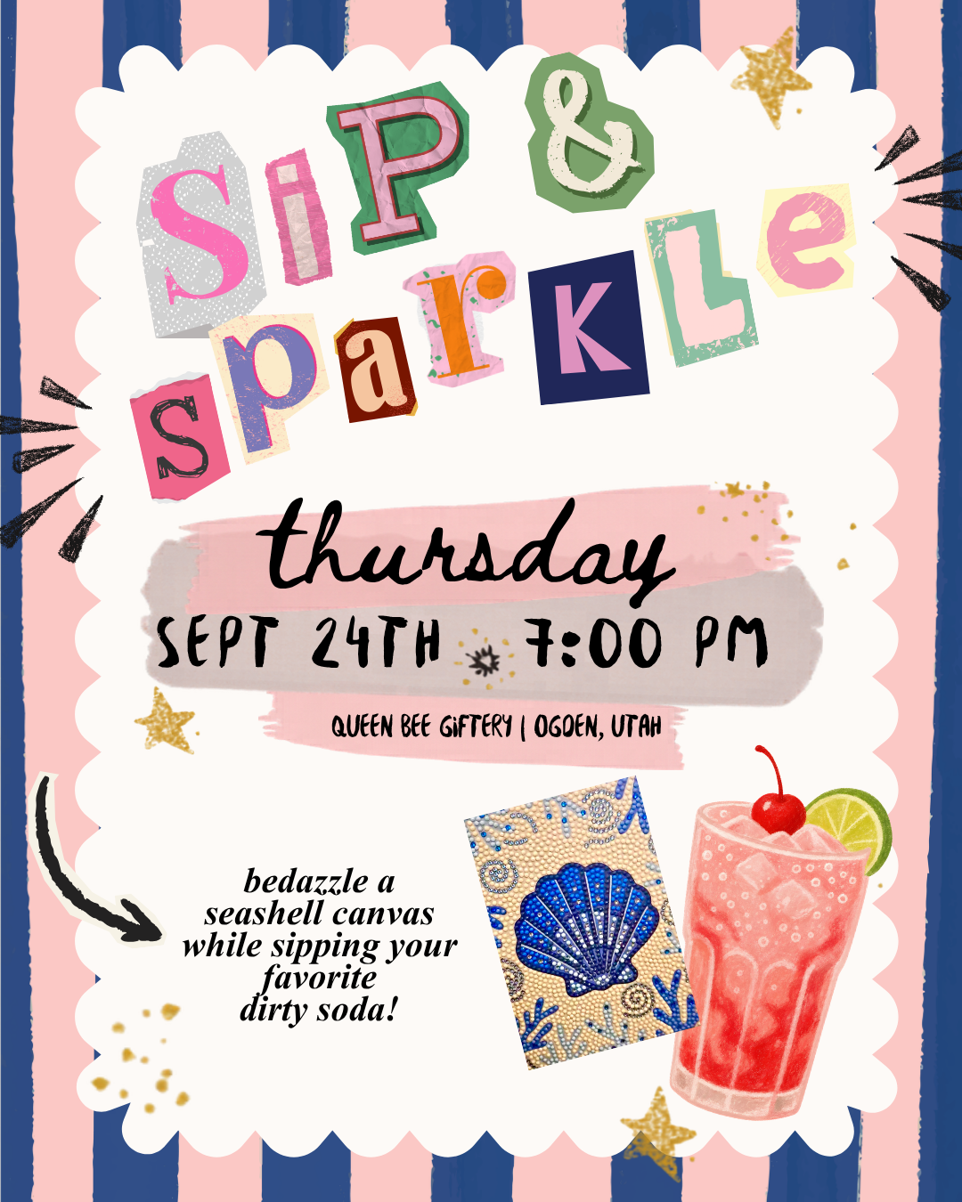SIP AND SPARKLE