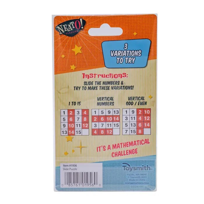 Neato! Number Slide Puzzle