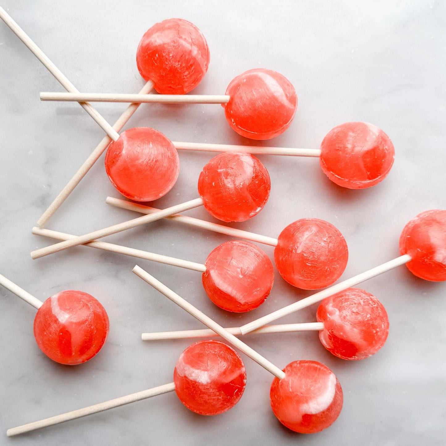 Gourmet Lollipops | Strawberry Lychee