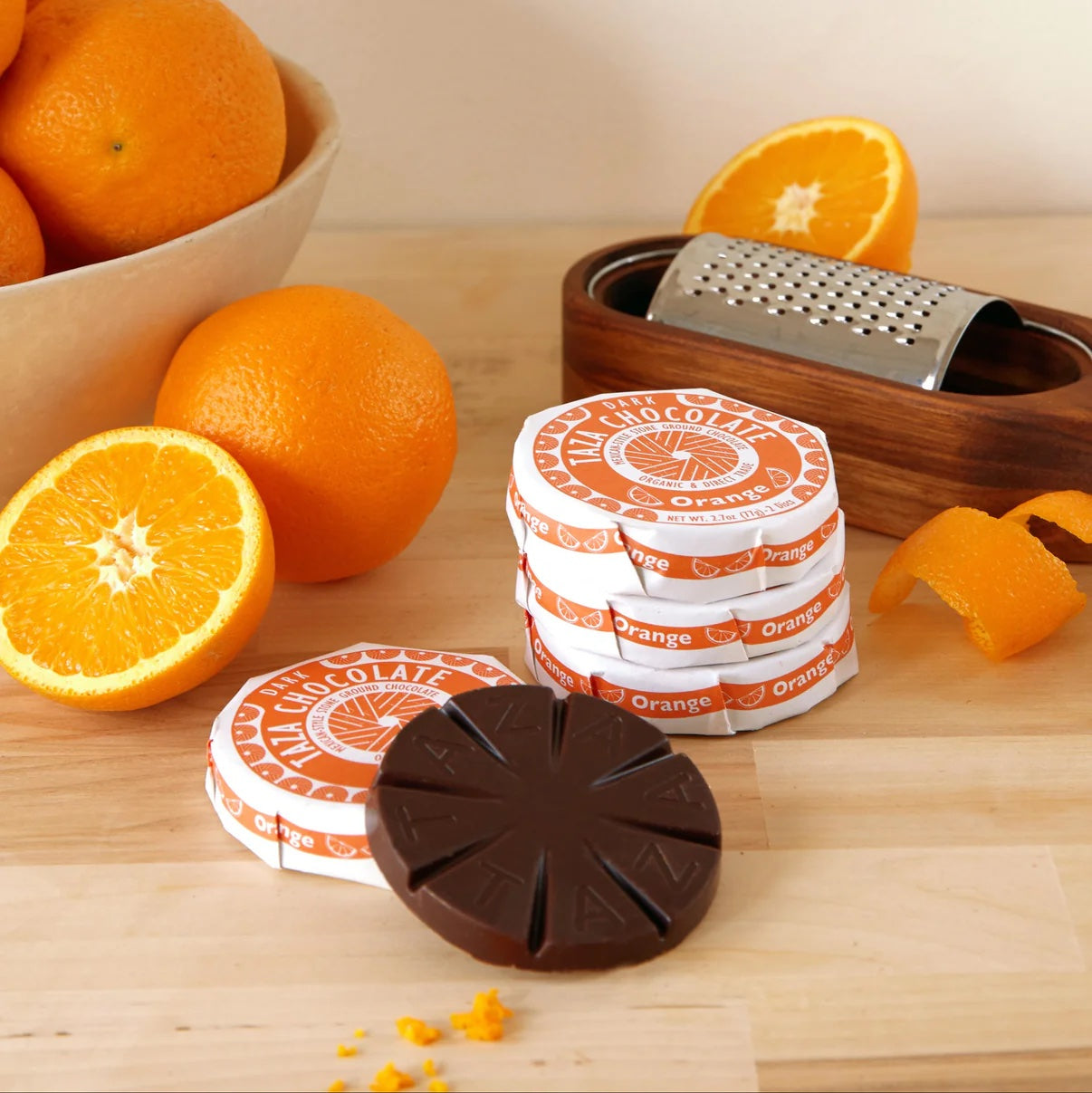 Taza Mexicano Orange 50% Dark Disc