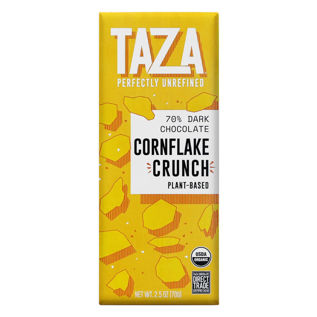 Taza Cornflake Crunch 70% Dark Chocolate