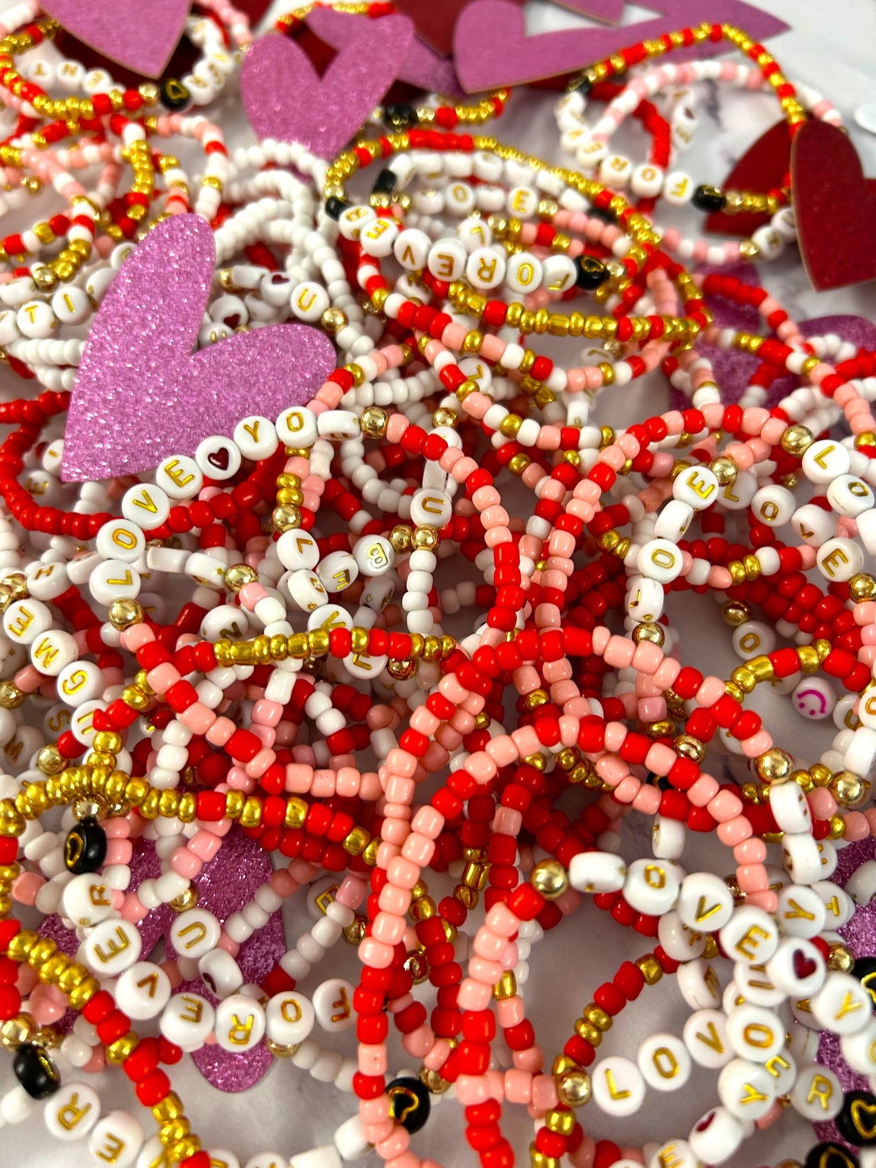 Valentine Stretch Bracelets