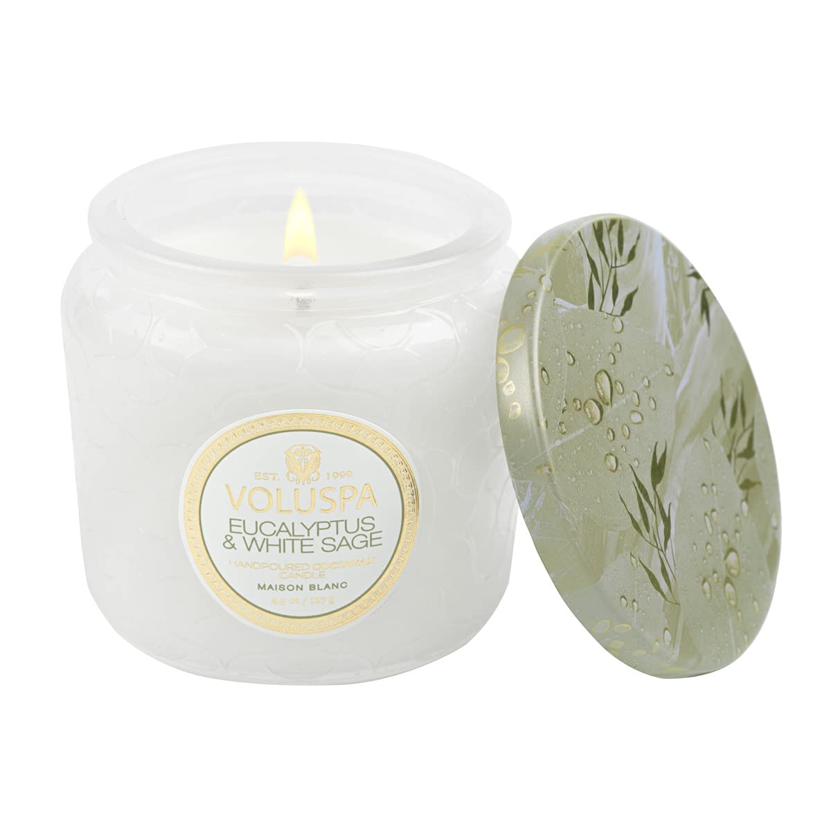 Voluspa Eucalyptus & White Sage Candle Petite Jar