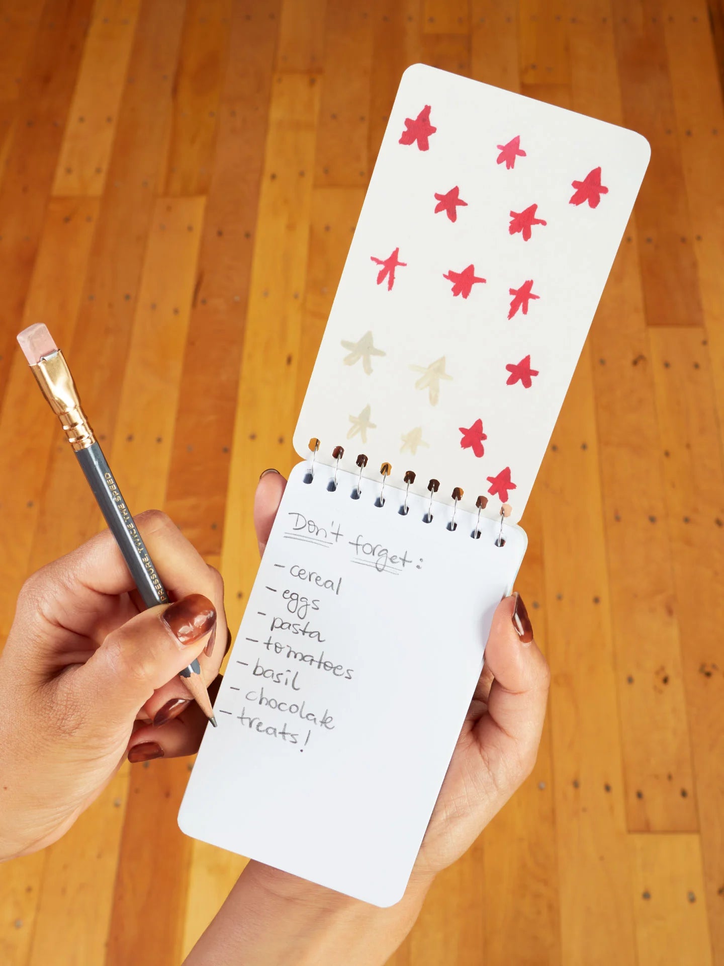 When I Go I Want to be Remembered for My Grocery Lists Notebook