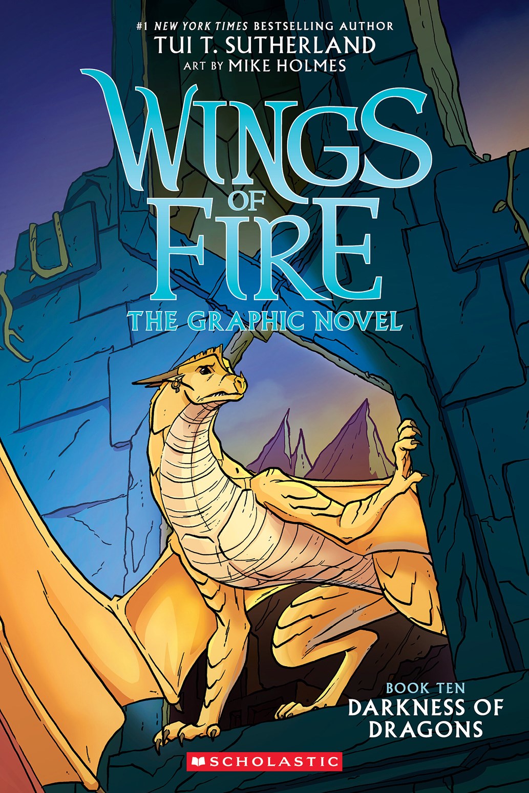 Wings of Fire Book 10: Darkness of Dragons | Graphic Novel