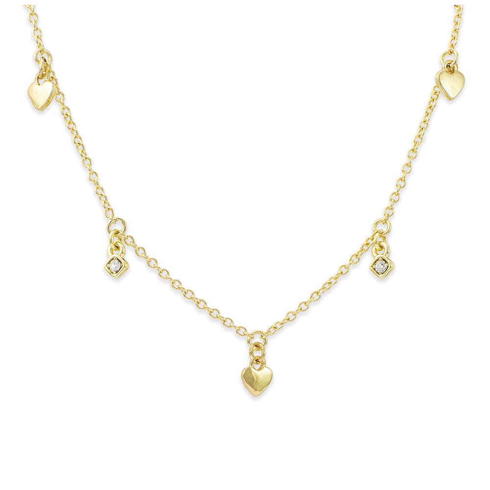 Lucky Feather | Bunches of Love Dangle Necklace