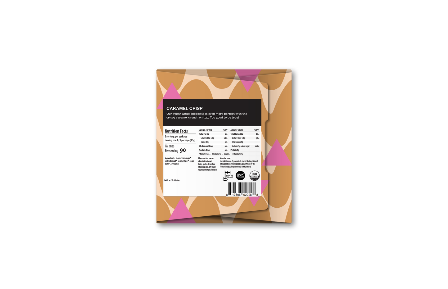 Goodio | Caramel Crisp White Chocolate