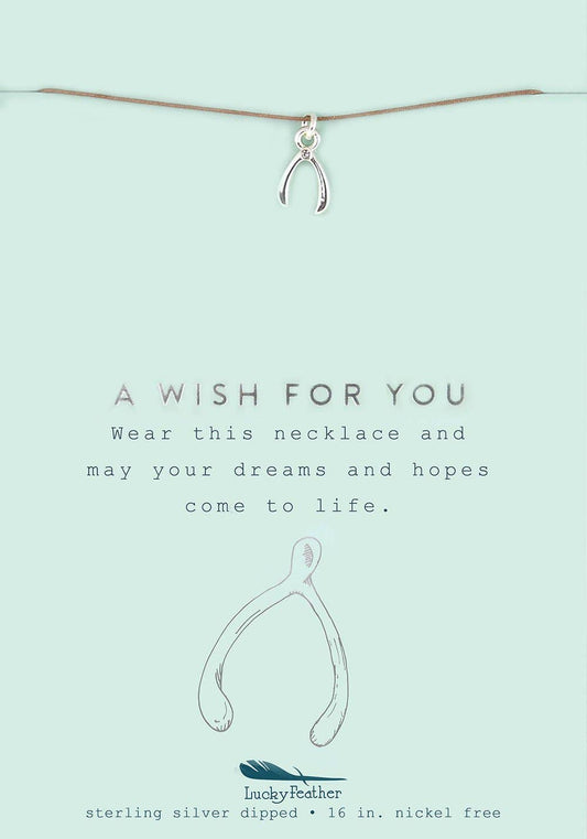 A Wish for You Charm Necklace