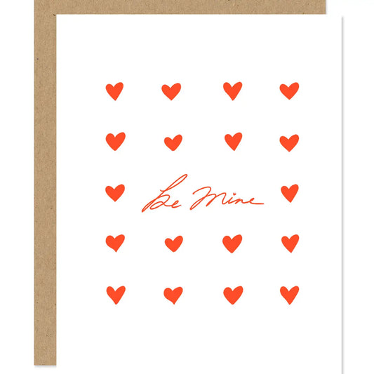 Be Mine Valentine's Day Card