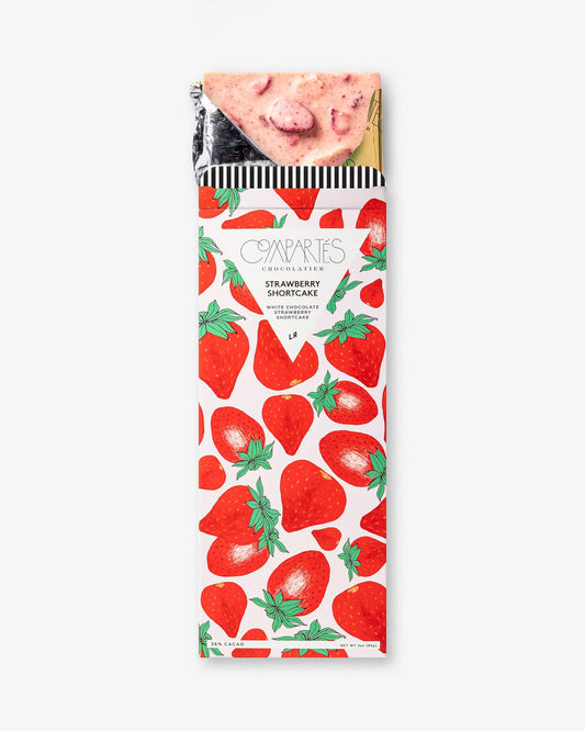 Compartes | Strawberry Shortcake Chocolate Bar