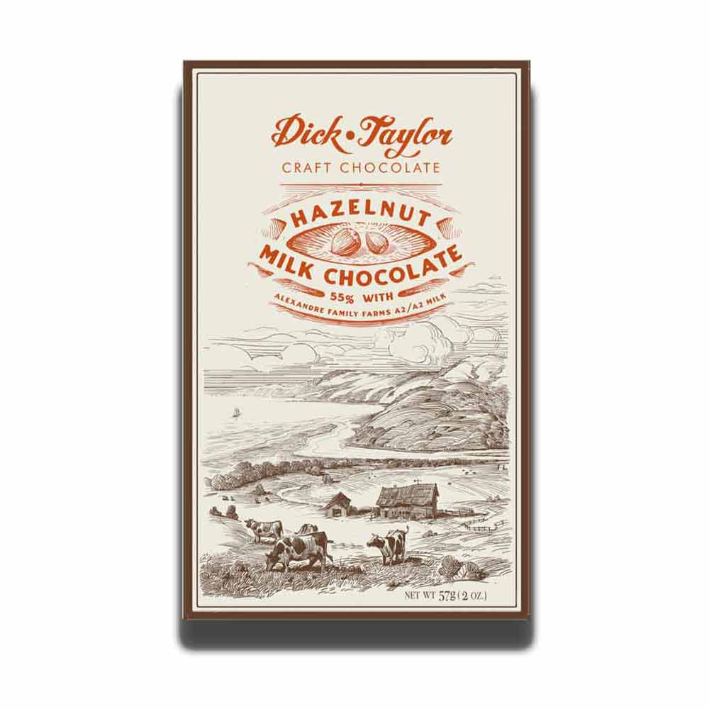 Dick Taylor | Hazelnut Milk Chocolate 55%, 2oz