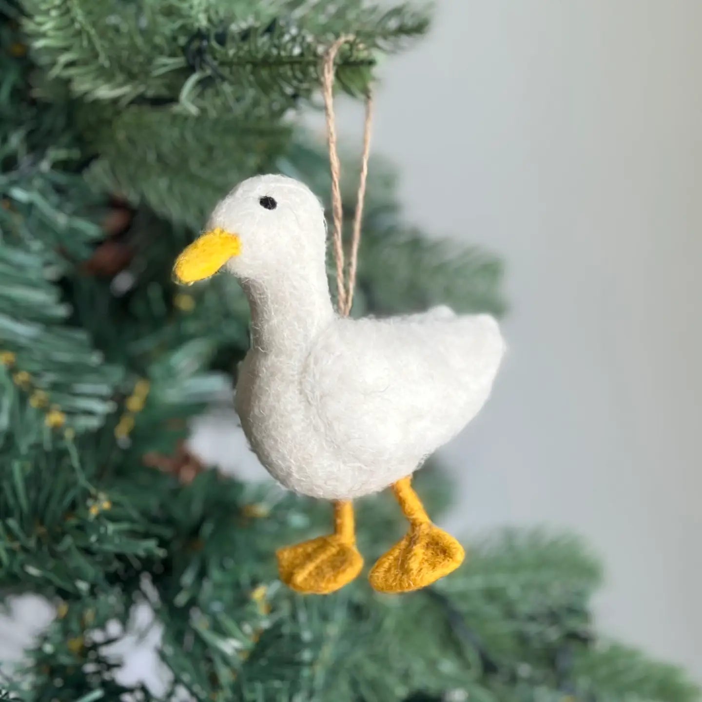 Felt Duck Ornament