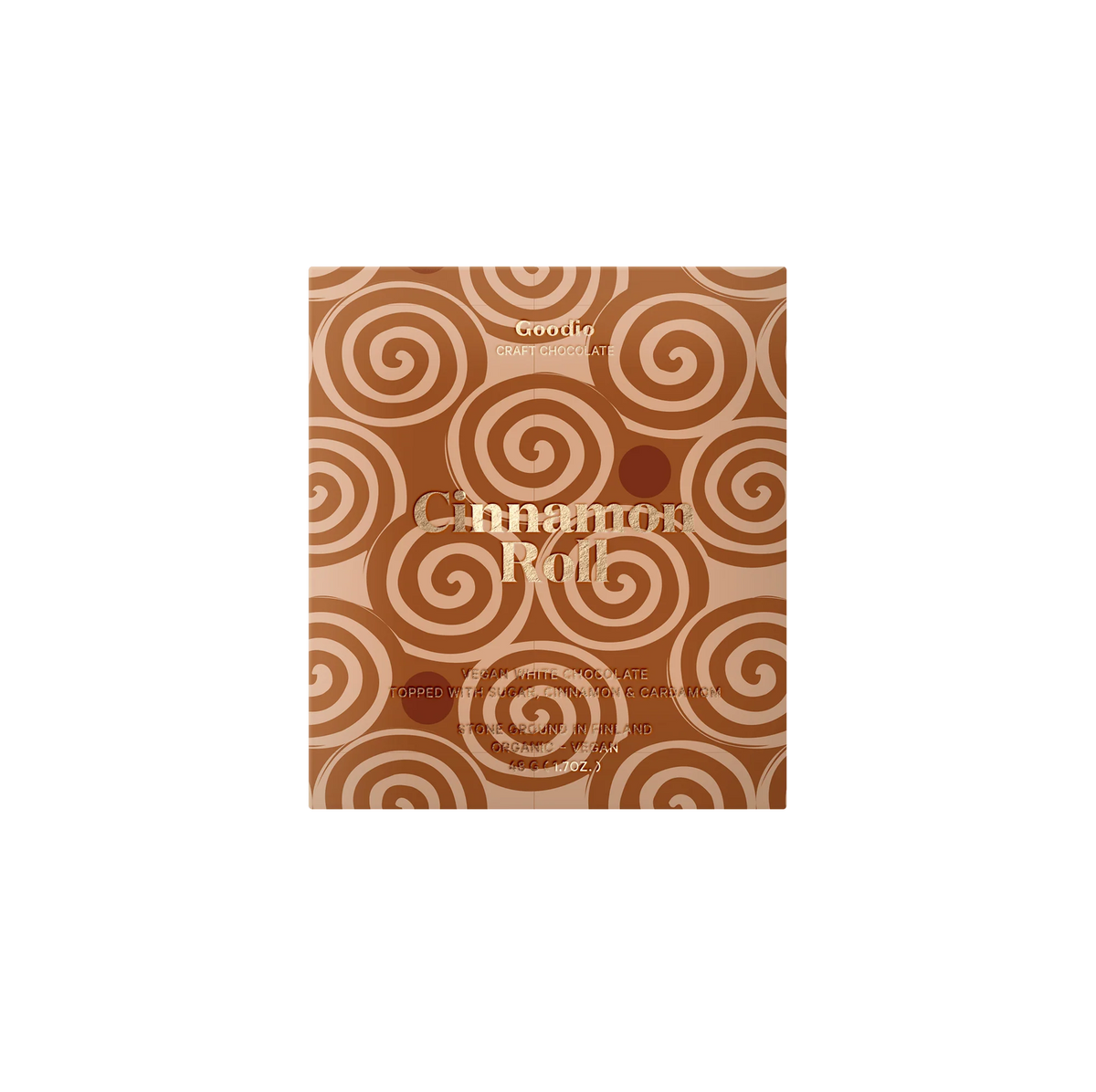 Goodio | Cinnamon Roll White Chocolate, 1.7 oz