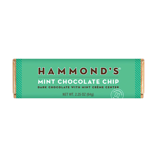 Hammond's Mint Chocolate Chip Dark Chocolate Bar