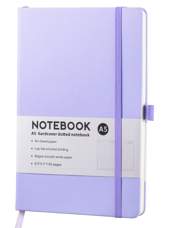 Hardcover Dotted Lined Paper Notebooks