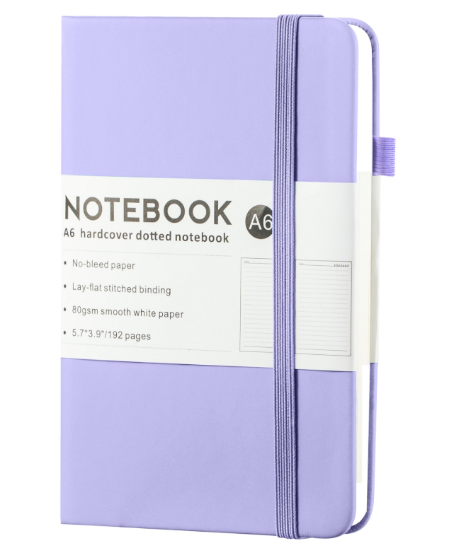 Hardcover Dotted Lined Paper Notebooks