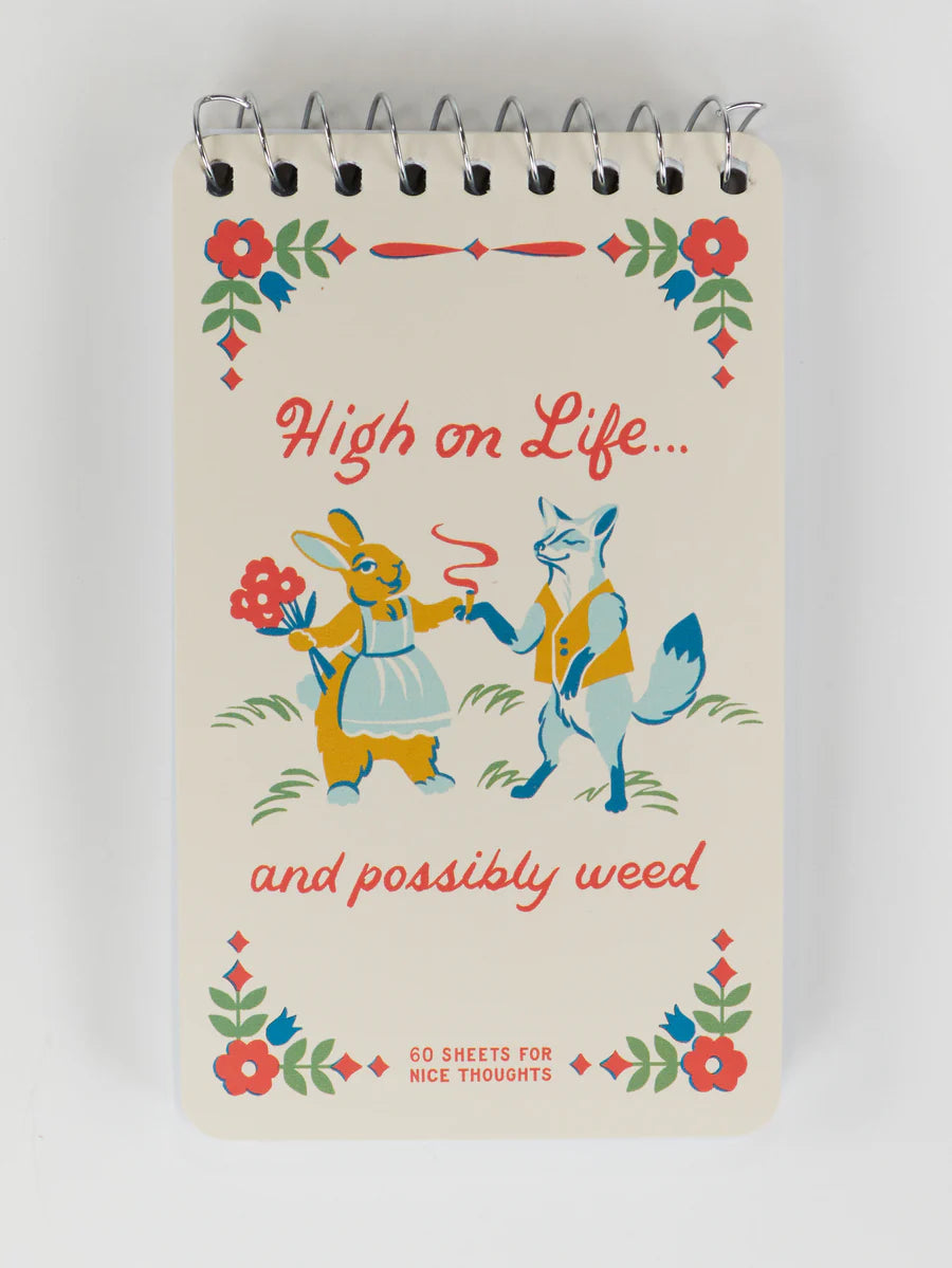 High On Life...And Possibly Weed Notebook