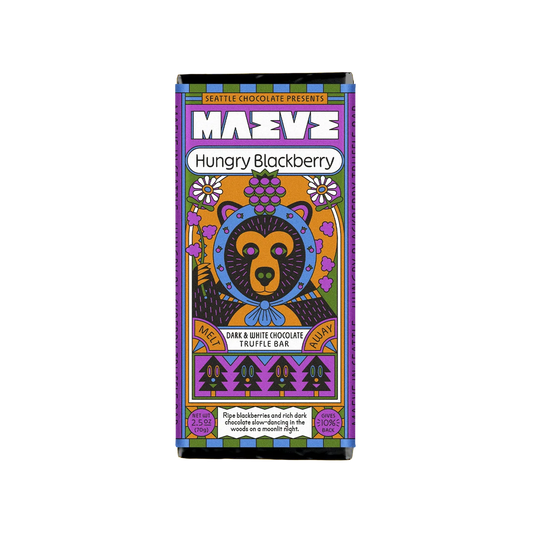Maeve Chocolate | Hungry Blackberry Truffle Bar